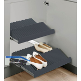 PEKA Schuhauszug KB 550 mm Kunststoff/Stahlblech anthrazit