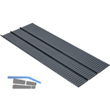 PEKA Schubkasten-Gew�rzeinsatz k�rzbar, 1300 x 25 x 524 mm, Kunstoff anthrazit