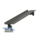 PEKA Aufsatztablar Extendo ohne Distanzleiste KB 550 mm Anthrazit