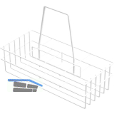 PEKA Flaschentragkorb 8-teilig Draht Wei�