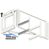 PEKA Eckauszug Magic Corner Comfort KB 900 mm links Wei�