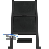 PEKA Klapptritt Stepolo 2 Aluminium Schwarz