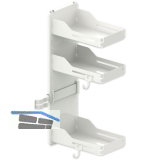 PEKA Putzschrankregal Sesam Standard, Stahlblech Wei�