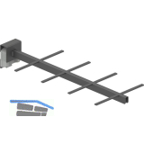 PEKA Flaschentrenngitter KB 275mm Spider Anthrazit