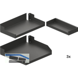 PEKA Einh�ngetablar-Sets Liro 600-1900 rechts Pleno Maxi Plus Anthrazit