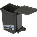 VS ENVI Single Einbau-Abfallsammler KB 450 mm 10 Liter Kunststoff Lava