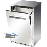 RONDA Abfall-Kippbeh�lter AU52IN 48 Liter mit Brandschutzdeckel Edelstahl