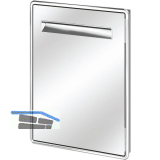 RONDA Schrankt�re links AX56LS 442 x 502 mm Edelstahl