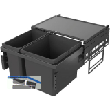 VS ENVI Space Abfalltrennsystem KB 600 mm 1 x 29/1 x 16 Liter Lava