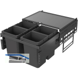 VS ENVI Space Abfalltrennsystem KB 600 mm 4 x 10 Liter Lava
