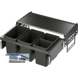 VS ENVI Space Abfalltrennsystem KB 900 mm 2 x 10 Liter/2 x 22 Liter Lava