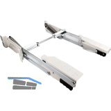 KESSEB�HMER Parallelschwenkmechanik PSM 1128 Schwenktiefe 455 mm Stahl Cremewei�