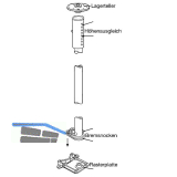 NINKA Drehmechanik mit Bremse ProArc