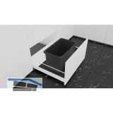 VS ENVI Free Pro Abfalltrennsystem KB 300/H�he 326 mm Lava