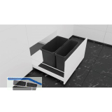 VS ENVI Free Pro Abfalltrennsystem KB 400/H�he 326 mm Lava