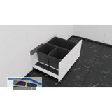 VS ENVI Free Pro Abfalltrennsystem KB 600/H�he 216 mm Lava