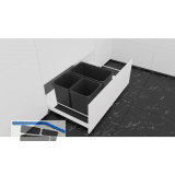 VS ENVI Free Pro Abfalltrennsystem KB 600/H�he 326 mm Lava