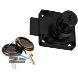 SISO Zylinder Kastenschloss 850 rechts gleichsperrend, Zamak schwarz