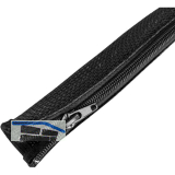 EVOline TexFlex Kabelschlauch 2000 mm schwarz