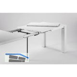 Klappbarer St�tzfu� 90/3 CLASSIC, Stahl schwarz lackiert