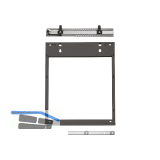 PEKA Unterschrankauszug Slim Typ 550, LH 610 mm, Stahlblech Anthrazit