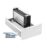 RITTER Einbau-Toaster ET-10, 900 Watt, 230/240 V, Edelstahl/KS schwarz