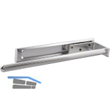 Geschirrtuch-Auszug Pluto 1-armig 325 mm Alu eloxiert gl�nzend