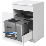 PEKA Abfallsystem Oeko Universal KB 600 mm Anthrazit