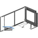 PEKA Eckauszug Magic Corner Standard KB 1000 mm rechts Anthrazit