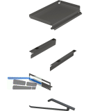 PEKA Hosenhalter Lina Standard anthrazit