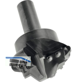 Profilfr�ser f�r V-Leiste, Nutbreite 60mm, Nuttiefe 16mm, Schaft� 25mm