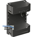 PEKA Mehrzweckregal Sesam Mini, Stahlblech Anthrazit