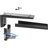 PEKA Holzwerkstoffe-Tablartr�ger Pecasa Stahlblech Feinstruktur schwarz