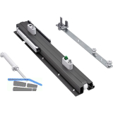 PEKA Einfachauszug Single Hochschrank Standard Anthrazit