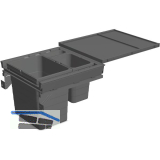 NINKA Abfalltrennsystem Set eins2f�nf/SERVO-DRIVE uno KB 500 mm Dunkelgrau