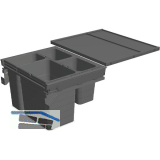 NINKA Abfalltrennsystem Set eins2f�nf/SERVO-DRIVE uno KB 600 mm Dunkelgrau