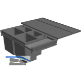 NINKA Abfalltrennsystem Set eins2f�nf/SERVO-DRIVE uno KB 900 mm Dunkelgrau