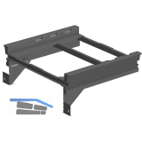 NINKA H�ngerahmen eins2f�nf KB 500/NL 400 mm dunkelgrau