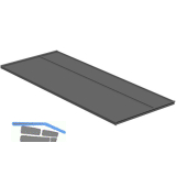 NINKA Deckelplatte KB 1200 mm Korpusseitenst�rke 18/19 mm