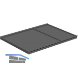 NINKA Deckelplatte KB 400 mm Korpusseitenst�rke 16 mm