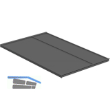 NINKA Deckelplatte KB 800 mm Korpusseitenst�rke 16 mm