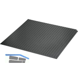 NINKA eins2vier Bodenplatte LB KB 450/T 473 mm S19 dunkelgrau