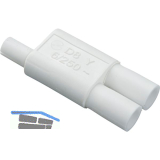 ELEKTRA Mini-Stecker Y-Verteiler 230 V, Leistung max. 550 Watt