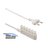 ELEKTRA Verteiler 6-fach Mini-Stecksystem, 230 V, L�nge 3000 mm