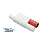 ELEKTRA Mini-Stecker Y-Verteiler codiert 230 V, Leistung max. 550 Watt