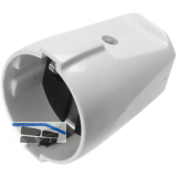 Schutzkontakt-Kupplung, 2-polig + Erdung, 10/16 A, 250 V