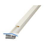Kabelkanal,15x17 mm, L 2000 mm, Kunststoff wei�