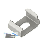 BILTON Montageclip CTC5 Edelstahl matt