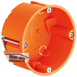 Hohlwanddose, Tiefe 35 mm, � 68 mm, orange