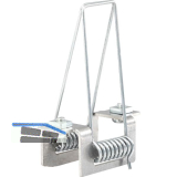 BILTON Einbaufeder zu Aluminiumprofil XT01, Metall